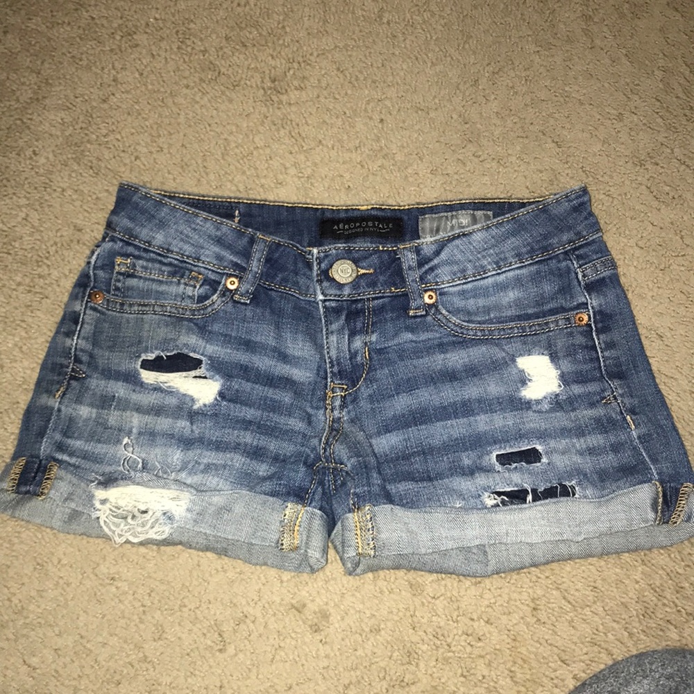 aeropostale jean shorts